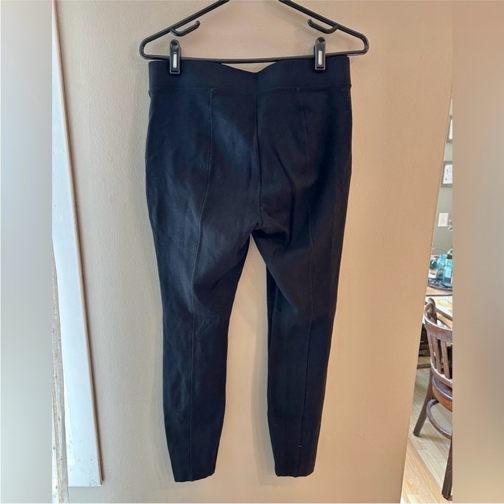 Old Navy Stevie Black Ankle Ponte Pants Size M - Picture 4 of 6
